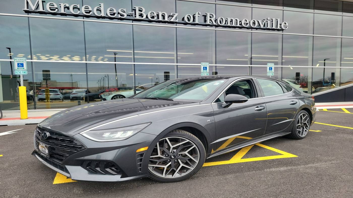 2022 Hyundai Sonata N Line — Sedan — 35,565 mi — Romeoville, IL