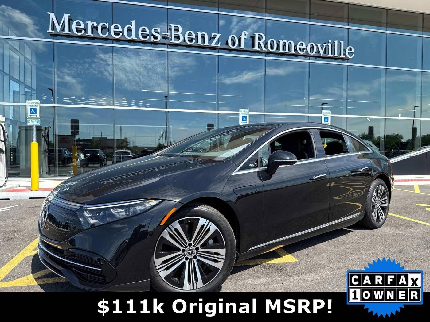2024 Mercedes-Benz EQS Sedan EQS 450 — Hatchback — 1,108 mi — Romeoville, IL
