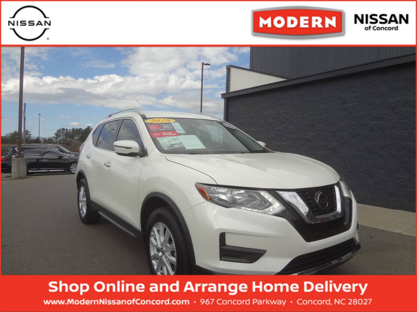 2020 Nissan Rogue SV — SUV — 34,137 mi — Concord, NC