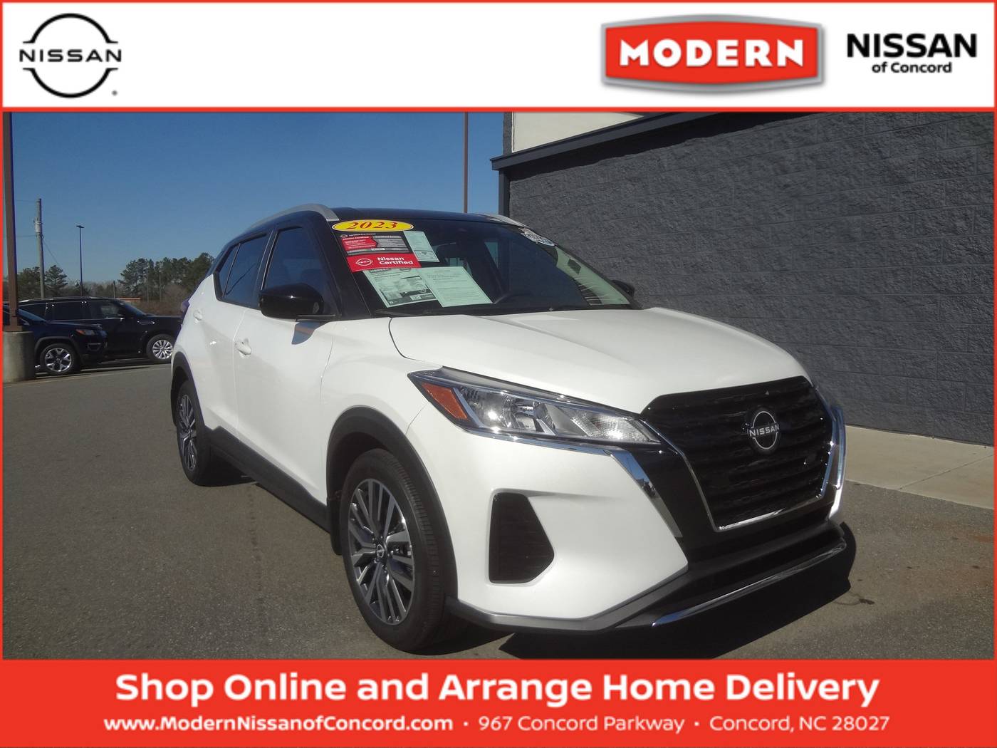 2023 Nissan Kicks SV — SUV — 16,501 mi — Concord, NC