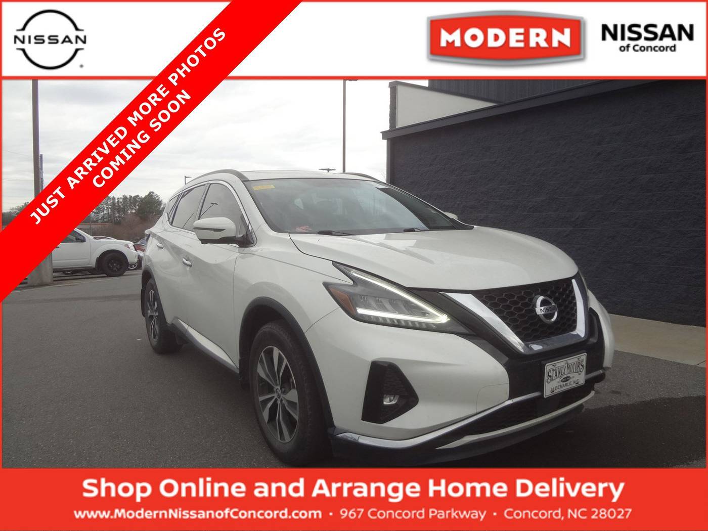 2019 Nissan Murano SV — SUV — 46,016 mi — Concord, NC