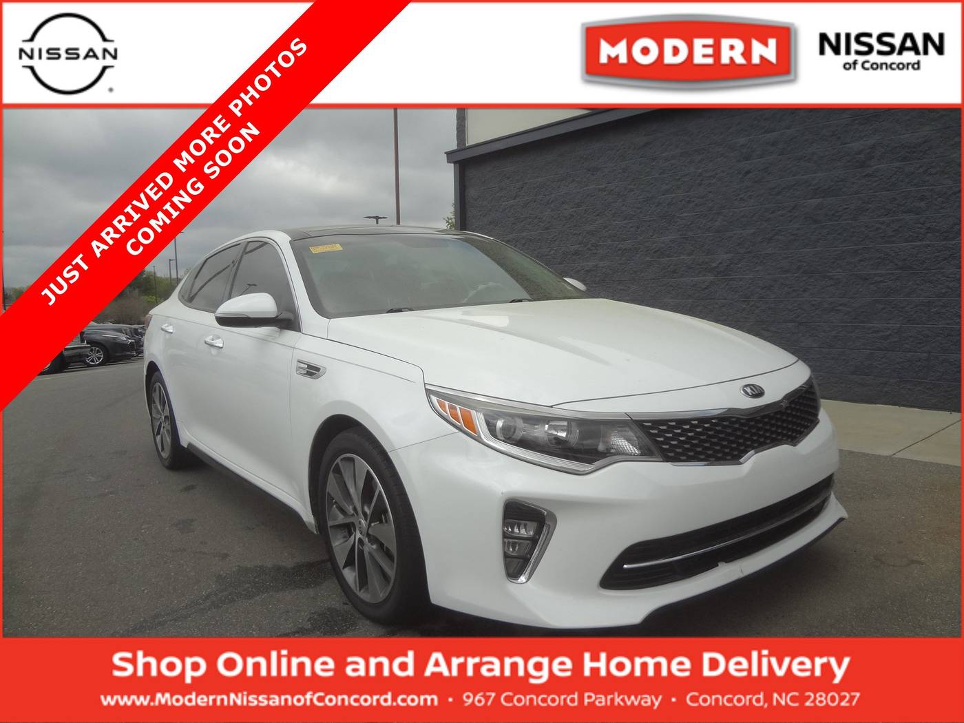 2018 Kia Optima S — Sedan — 57,708 mi — Concord, NC