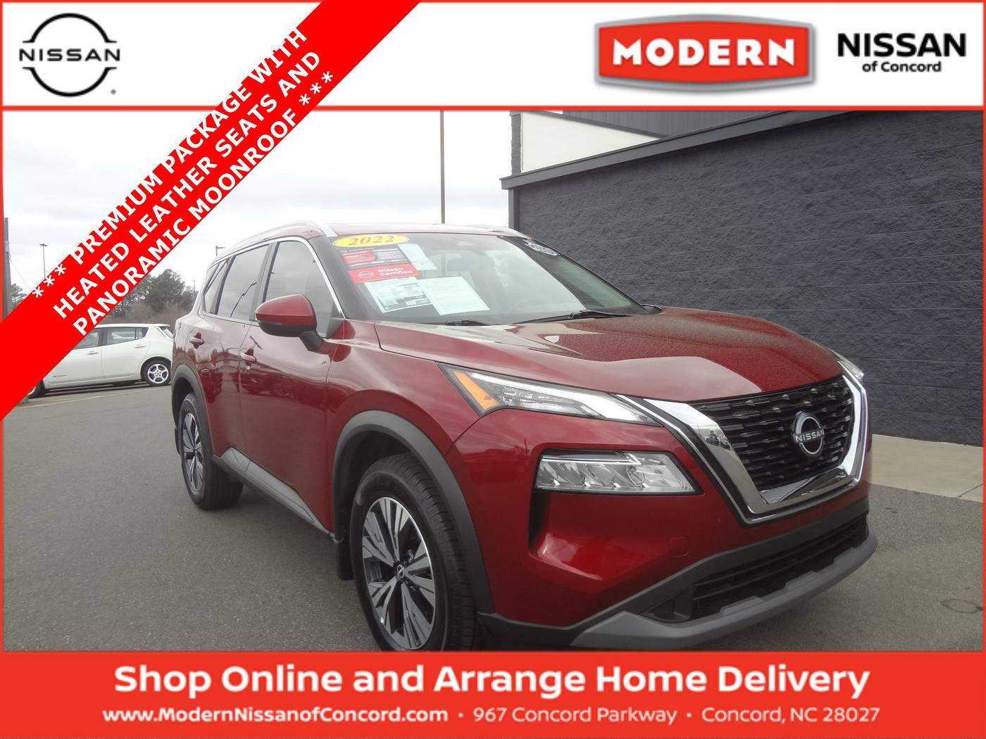 2022 Nissan Rogue SV — SUV — 28,183 mi — Concord, NC