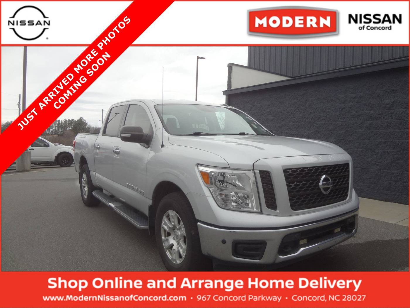 2019 Nissan Titan SV — Pickup Truck — 87,641 mi — Concord, NC