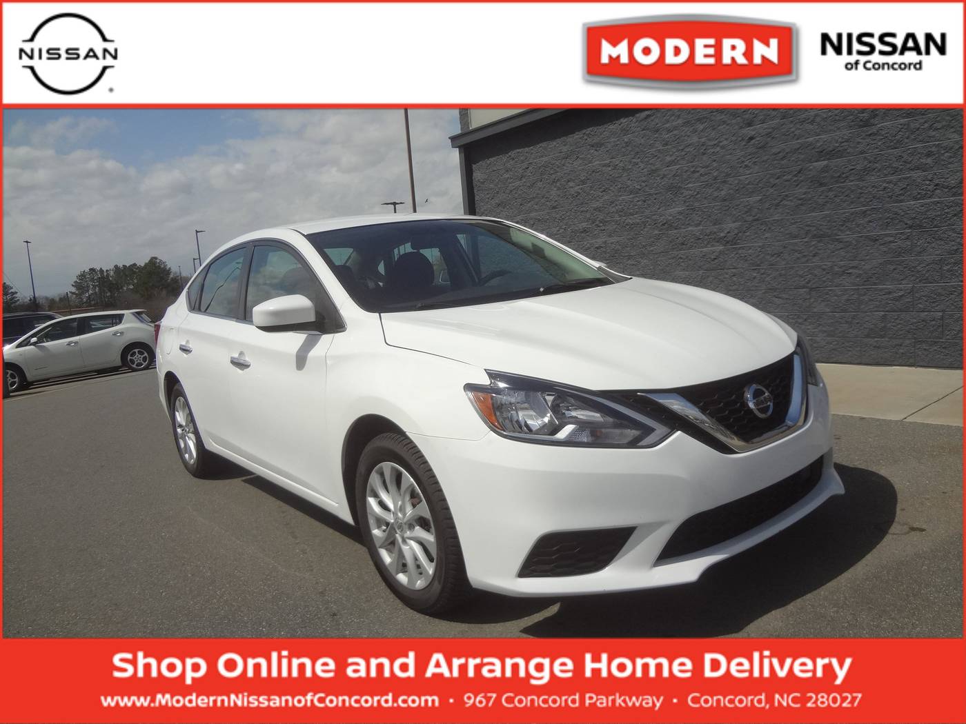 2019 Nissan Sentra SV — Sedan — 108,430 mi — Concord, NC