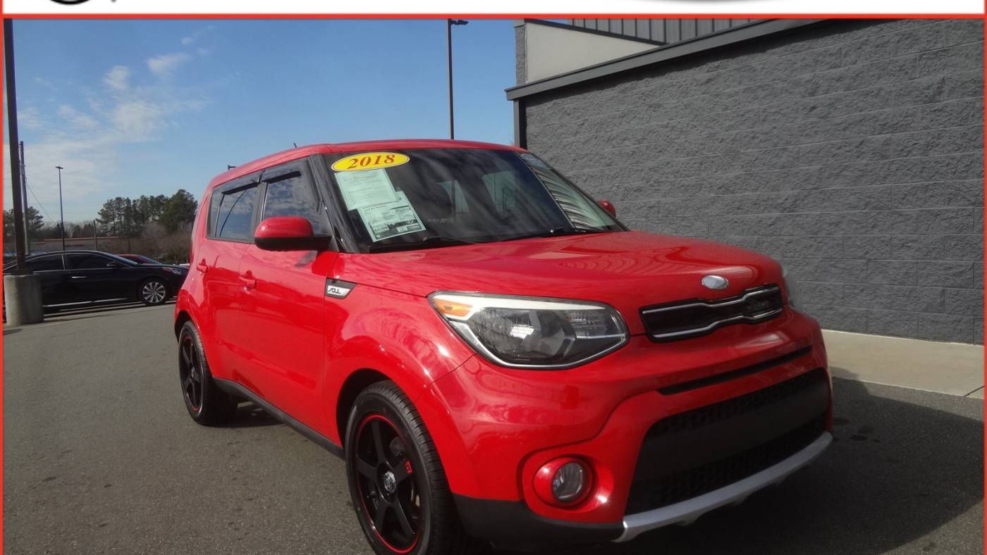 2018 Kia Soul + — Hatchback — 104,535 mi — Concord, NC