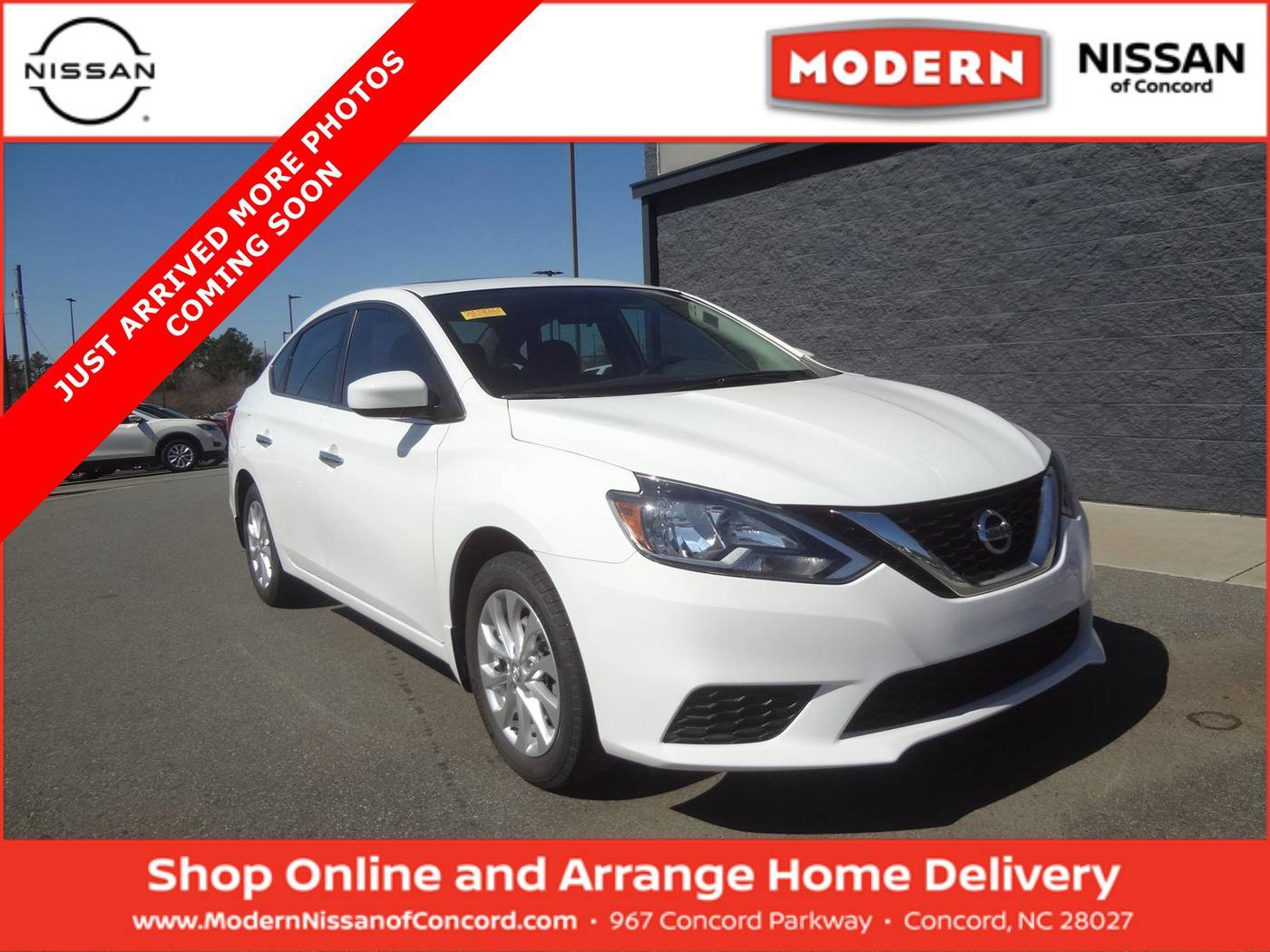2017 Nissan Sentra SV — Sedan — 85,676 mi — Concord, NC