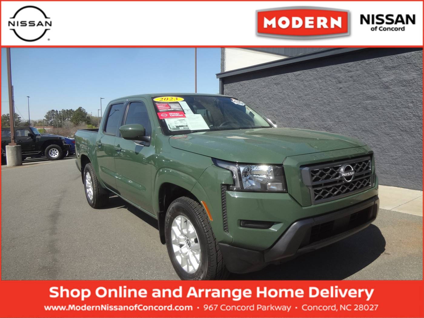 2023 Nissan Frontier SV — Pickup Truck — 21,125 mi — Concord, NC