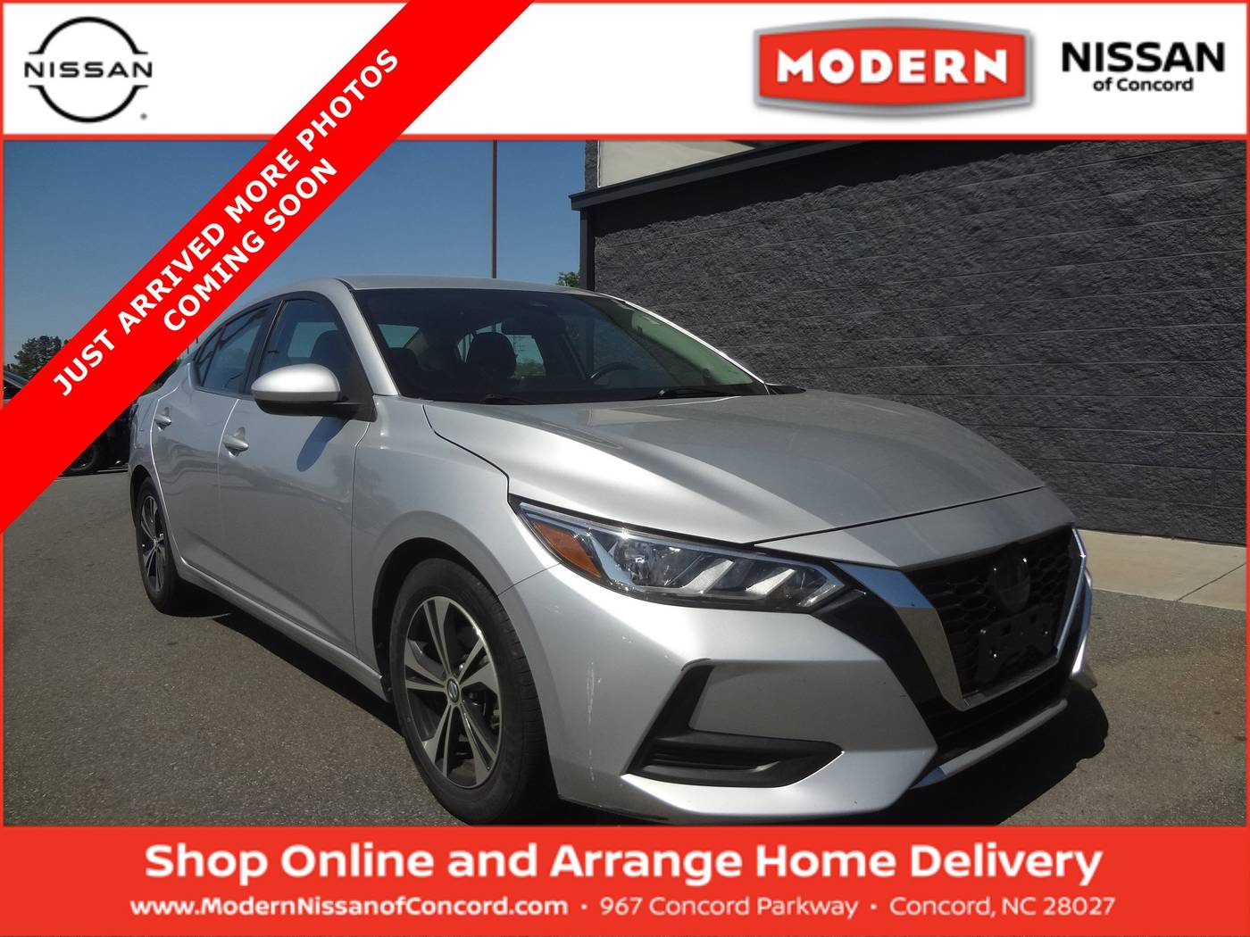 2022 Nissan Sentra SV — Sedan — 56,031 mi — Concord, NC