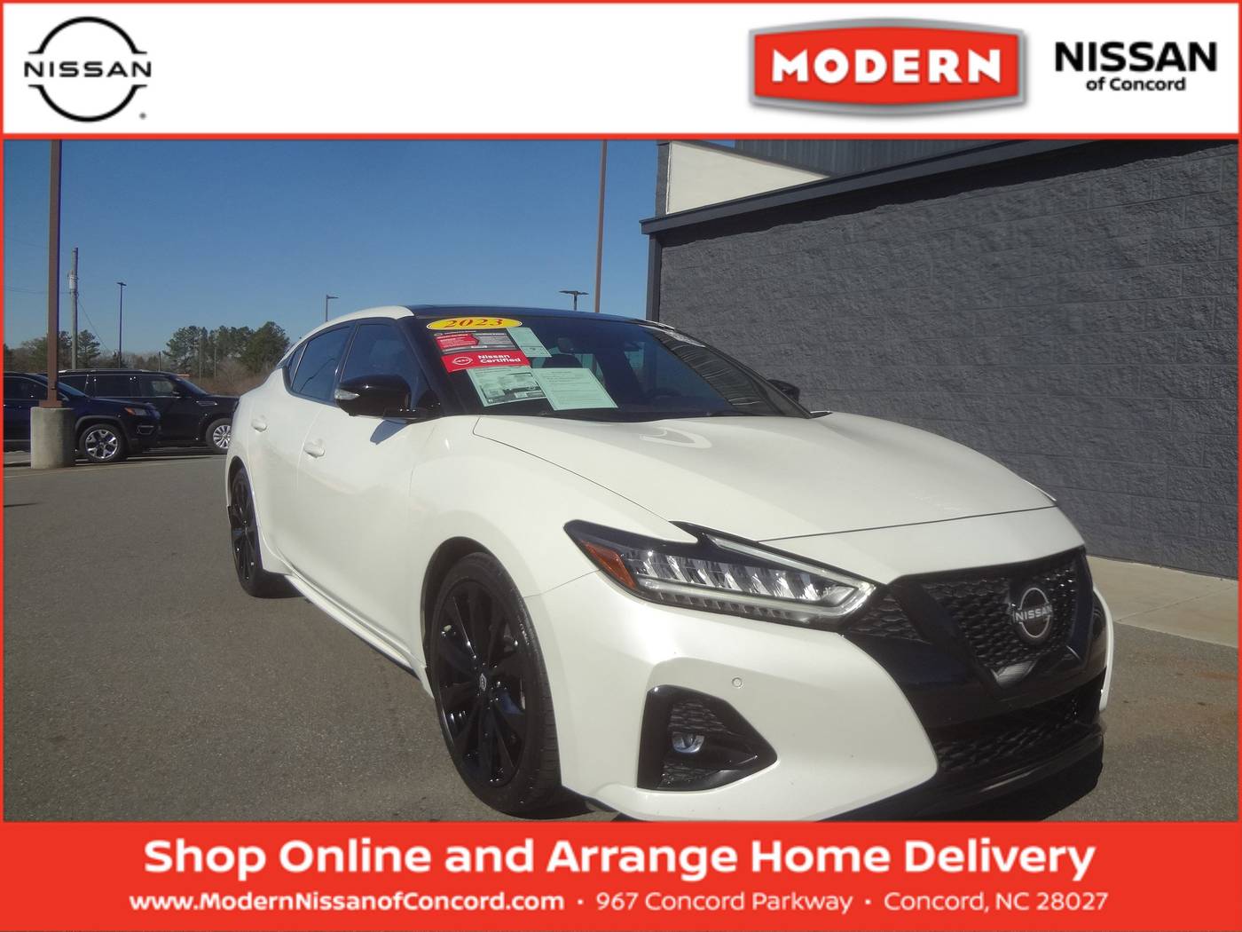 2023 Nissan Maxima SR — Sedan — 33,712 mi — Concord, NC