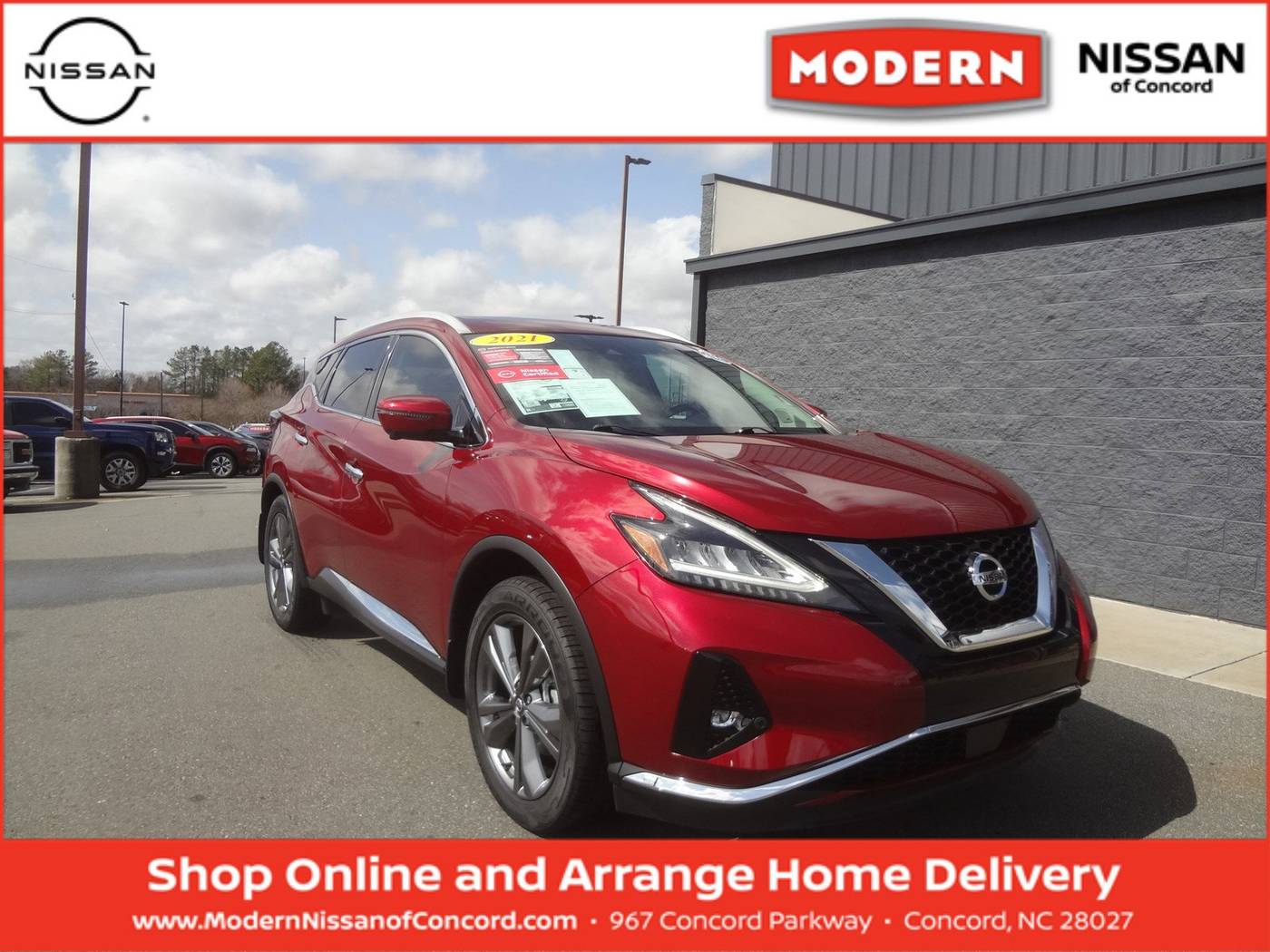 2021 Nissan Murano Platinum — SUV — 38,173 mi — Concord, NC