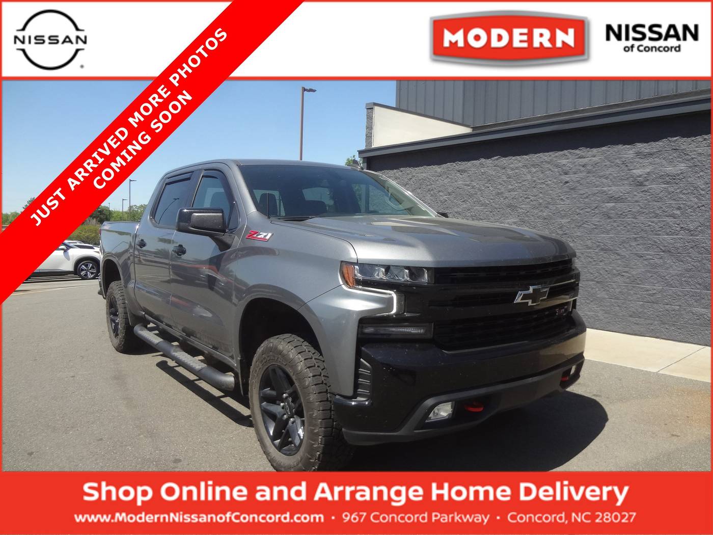 2021 Chevrolet Silverado 1500 LT Trail Boss — Pickup Truck — 49,361 mi — Concord, NC