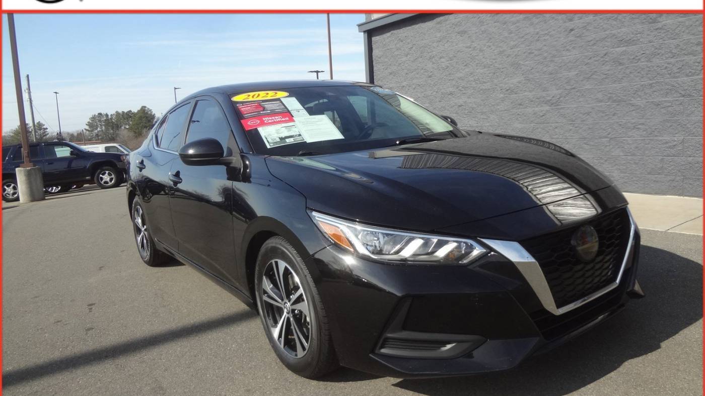 2022 Nissan Sentra SV — Sedan — 55,890 mi — Concord, NC