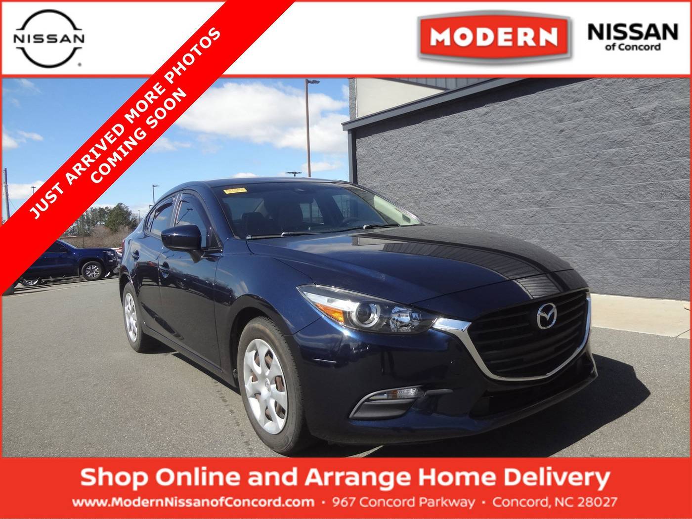 2018 Mazda Mazda3 Sport — Sedan — 76,319 mi — Concord, NC