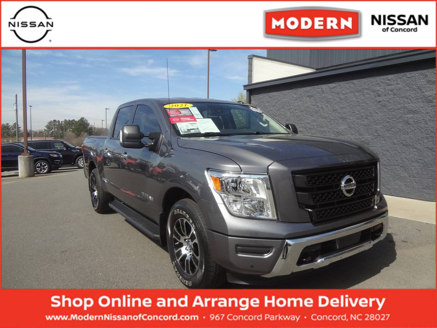 2021 Nissan Titan SV — Pickup Truck — 23,279 mi — Concord, NC