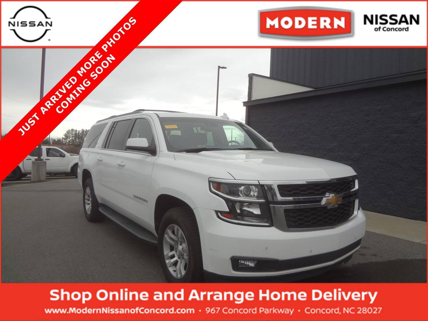 2017 Chevrolet Suburban LT — SUV — 103,983 mi — Concord, NC