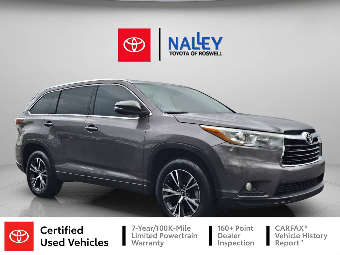 2016 Toyota Highlander XLE — SUV — 89,879 mi — Roswell, GA