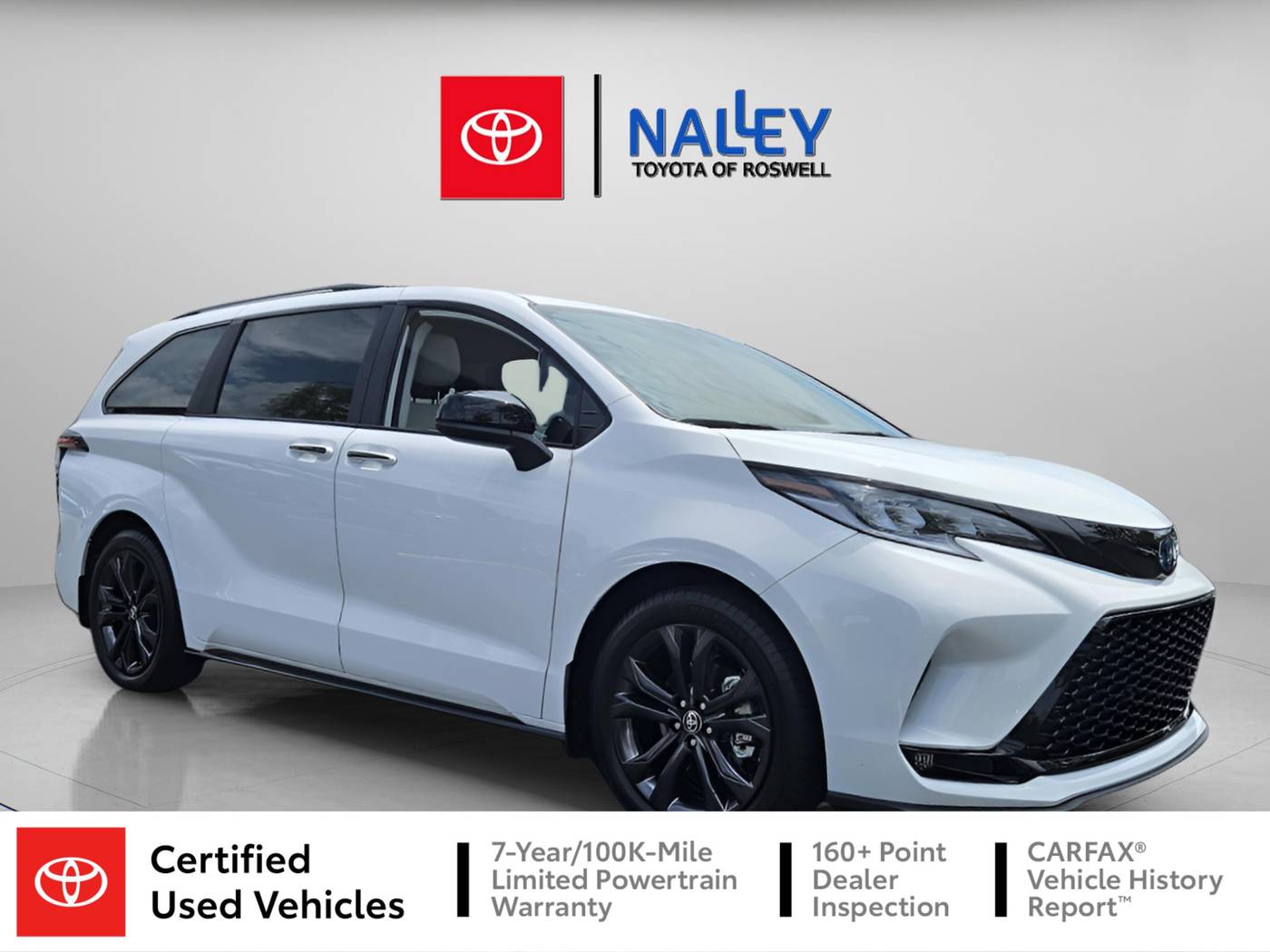 2025 Toyota Sienna XSE — Minivan — 1,249 mi — Roswell, GA