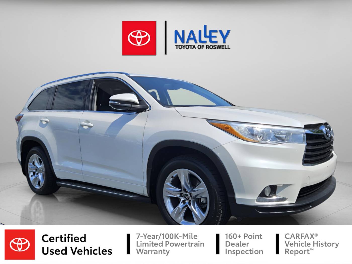 2016 Toyota Highlander Limited — SUV — 113,343 mi — Roswell, GA