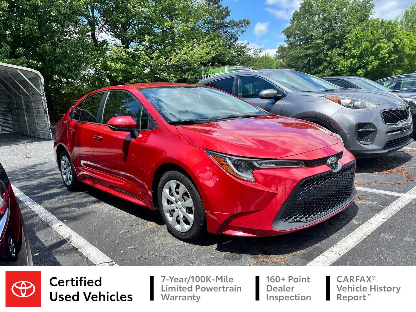 2020 Toyota Corolla LE — Sedan — 93,928 mi — Roswell, GA