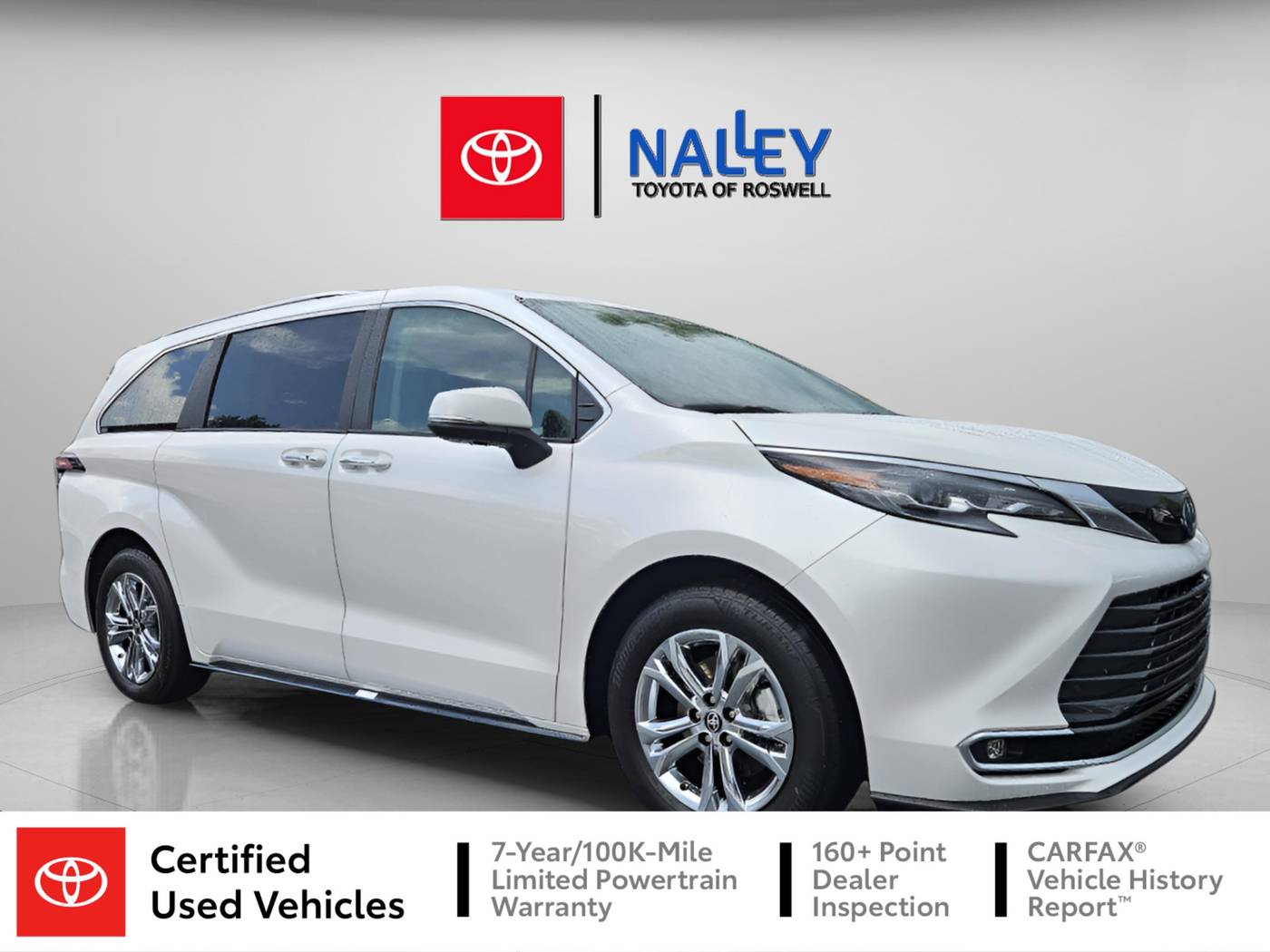 2024 Toyota Sienna Platinum — Minivan — 12,504 mi — Roswell, GA