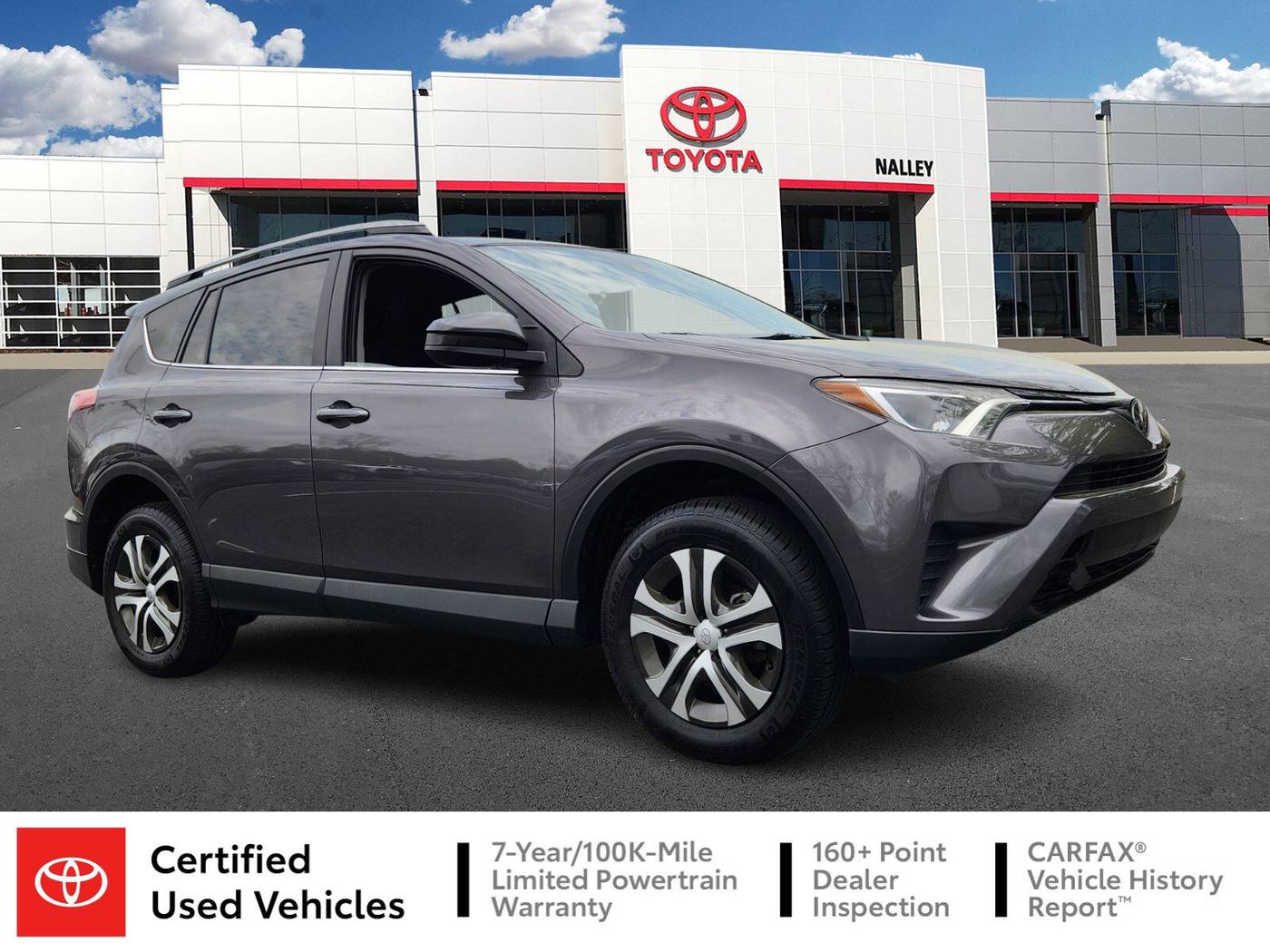 2017 Toyota RAV4 LE — SUV — 104,187 mi — Roswell, GA
