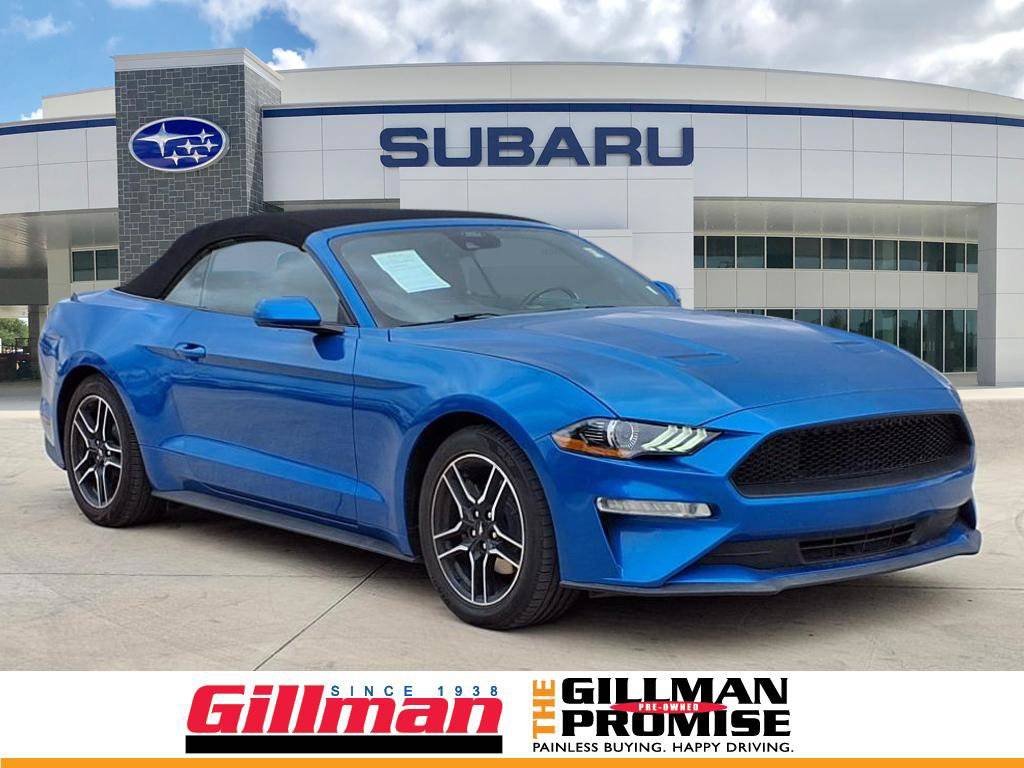 2021 Ford Mustang EcoBoost — Convertible — 63,826 mi — Selma, TX