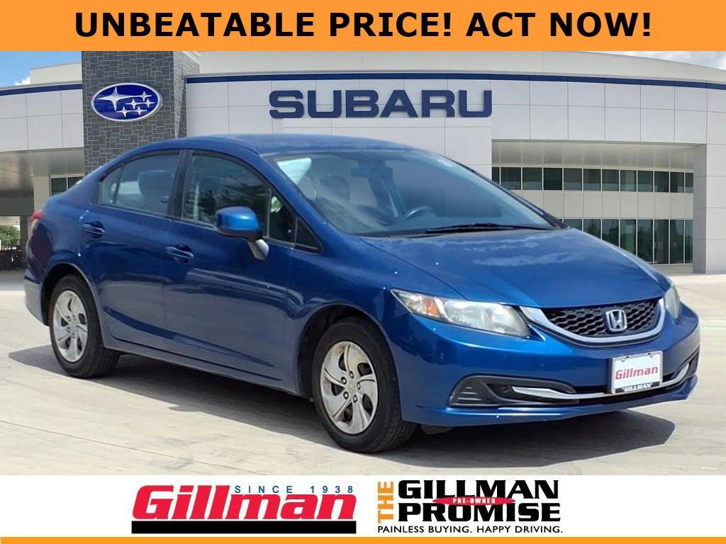 2013 Honda Civic LX — Sedan — 139,098 mi — Selma, TX