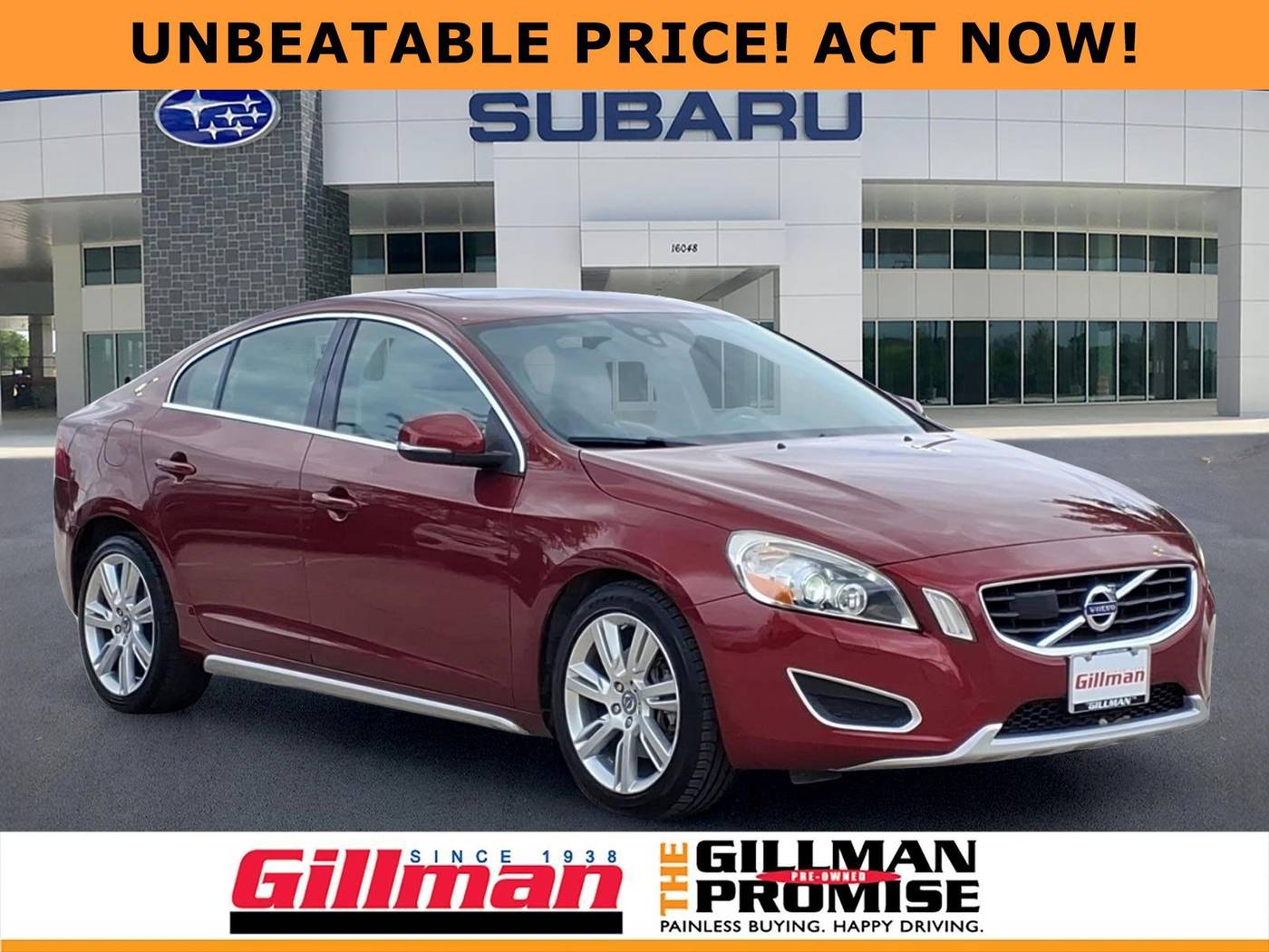 2012 Volvo S60 T6 — Sedan — 38,435 mi — Selma, TX