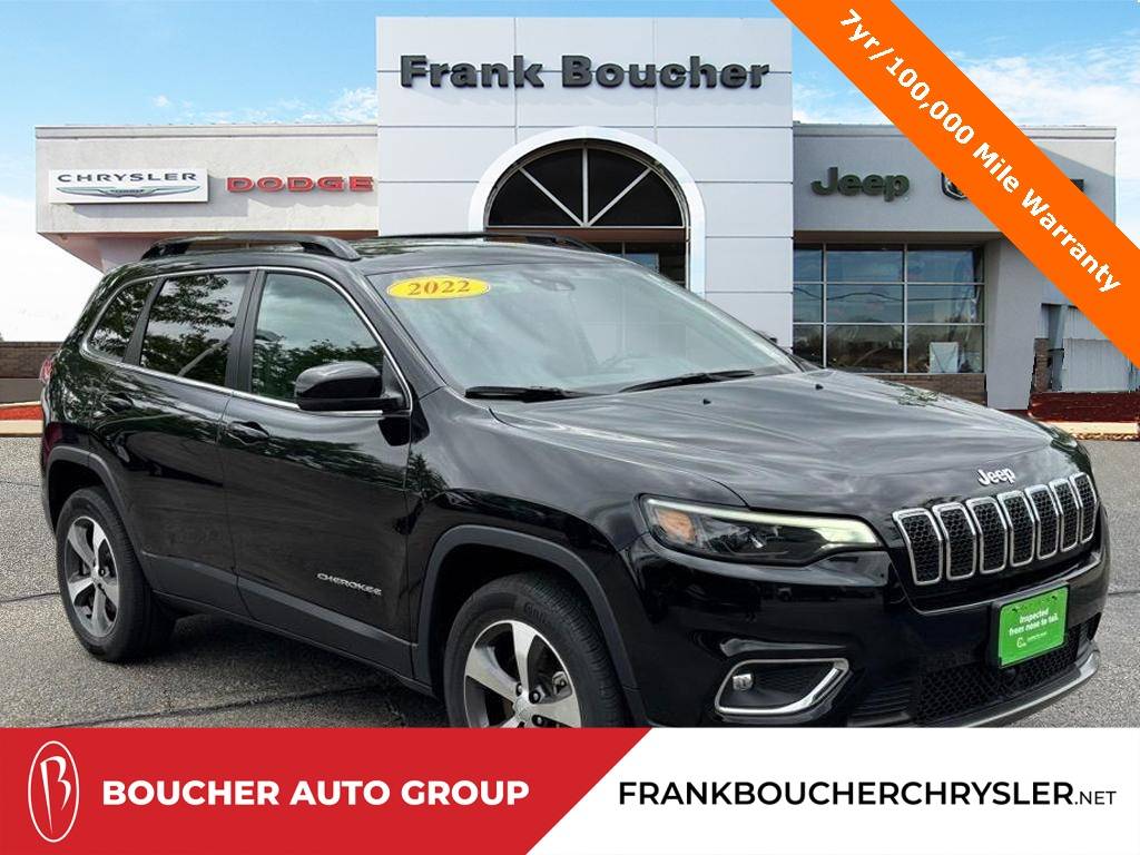 2022 Jeep Cherokee Limited — SUV — 57,736 mi — Janesville, WI