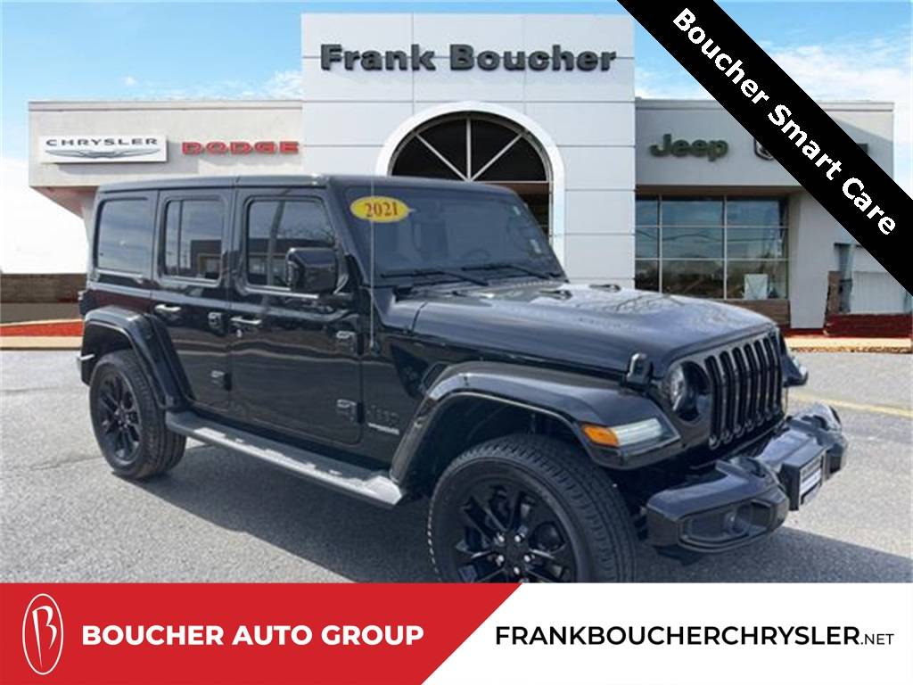 2021 Jeep Wrangler Sahara High Altitude — SUV — 112,661 mi — Janesville, WI