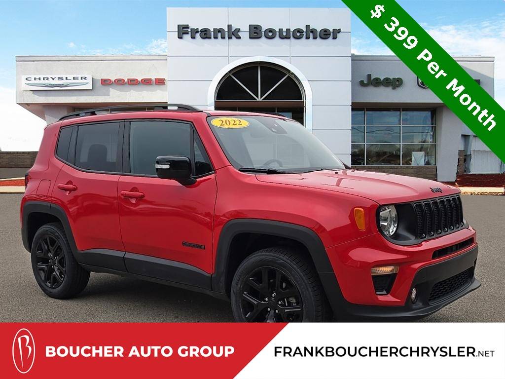 2022 Jeep Renegade Altitude — SUV — 48,604 mi — Janesville, WI