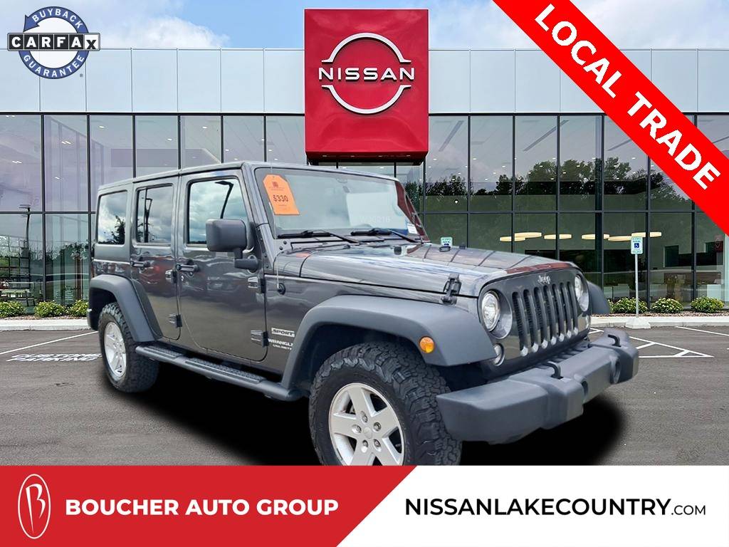 2017 Jeep Wrangler Sport — SUV — 61,157 mi — Oconomowoc, WI