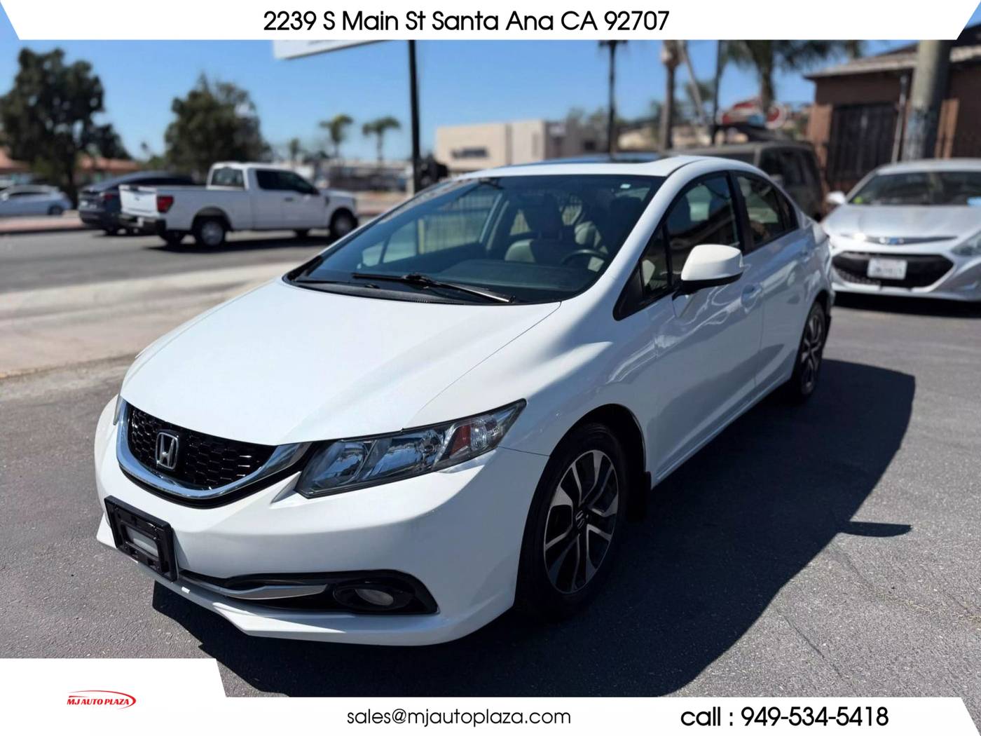 2013 Honda Civic EX-L — Sedan — 101,584 mi — SANTA ANA, CA