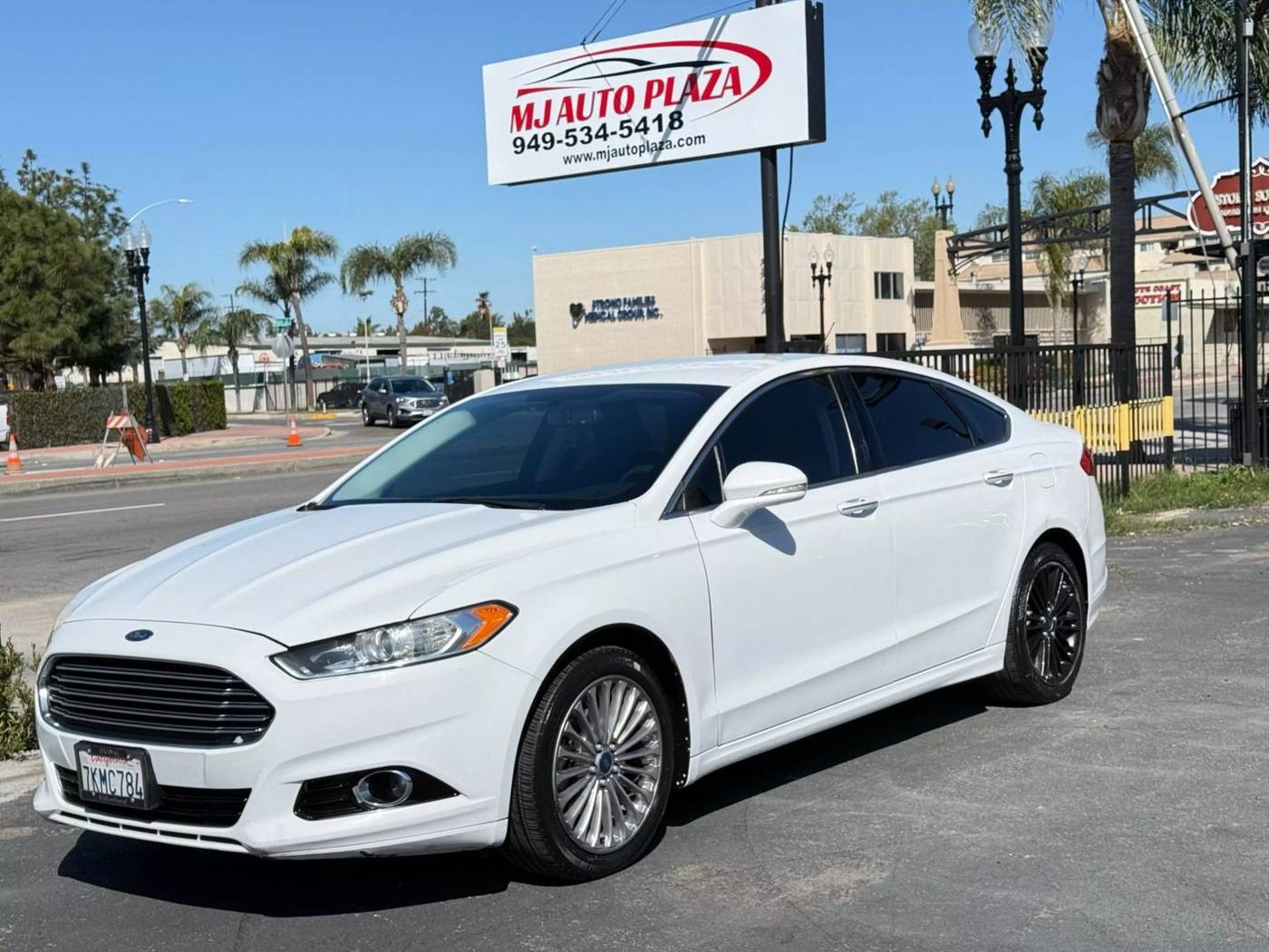 2016 Ford Fusion Titanium — Sedan — 161,395 mi — SANTA ANA, CA