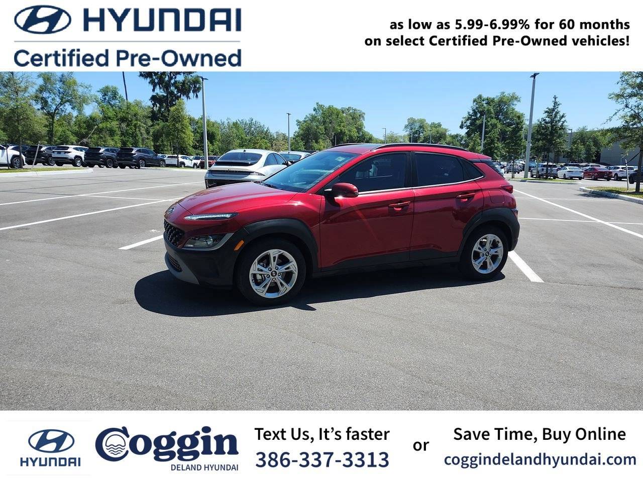 2023 Hyundai Kona SEL — SUV — 3,566 mi — Deland, FL