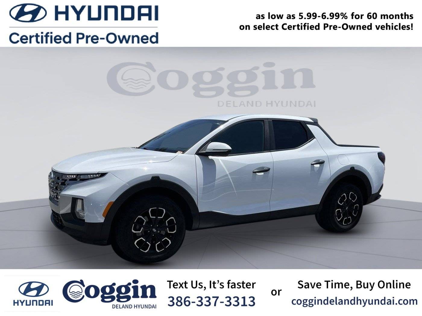 2022 Hyundai Santa Cruz SEL — Pickup Truck — 60,630 mi — Deland, FL