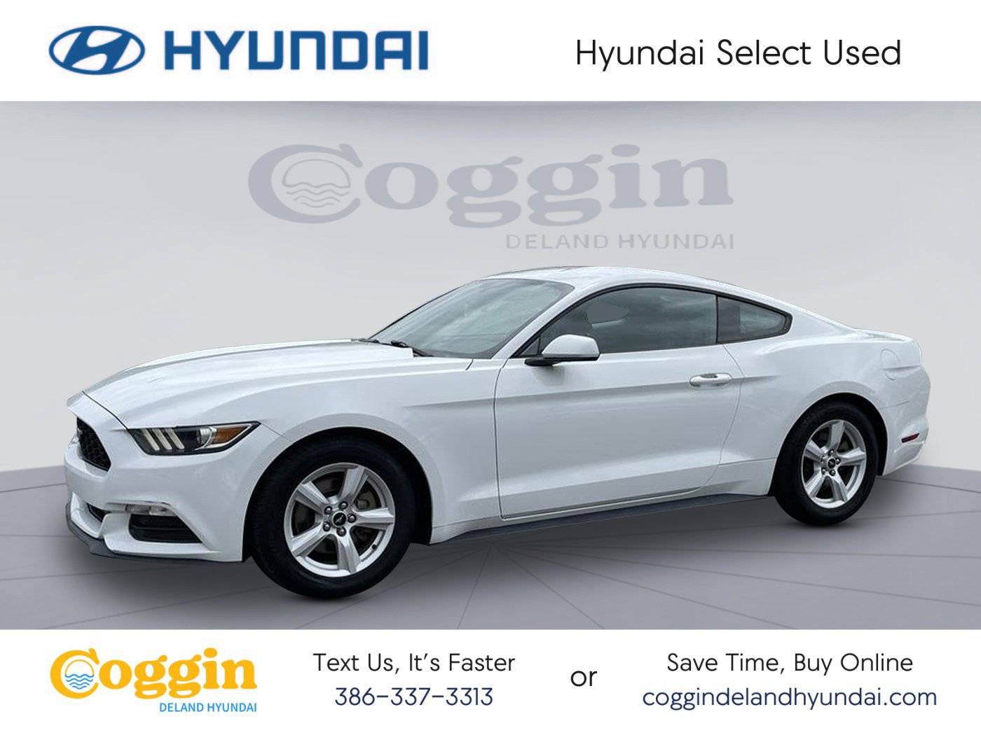 2015 Ford Mustang V6 — Coupe — 68,000 mi — Deland, FL