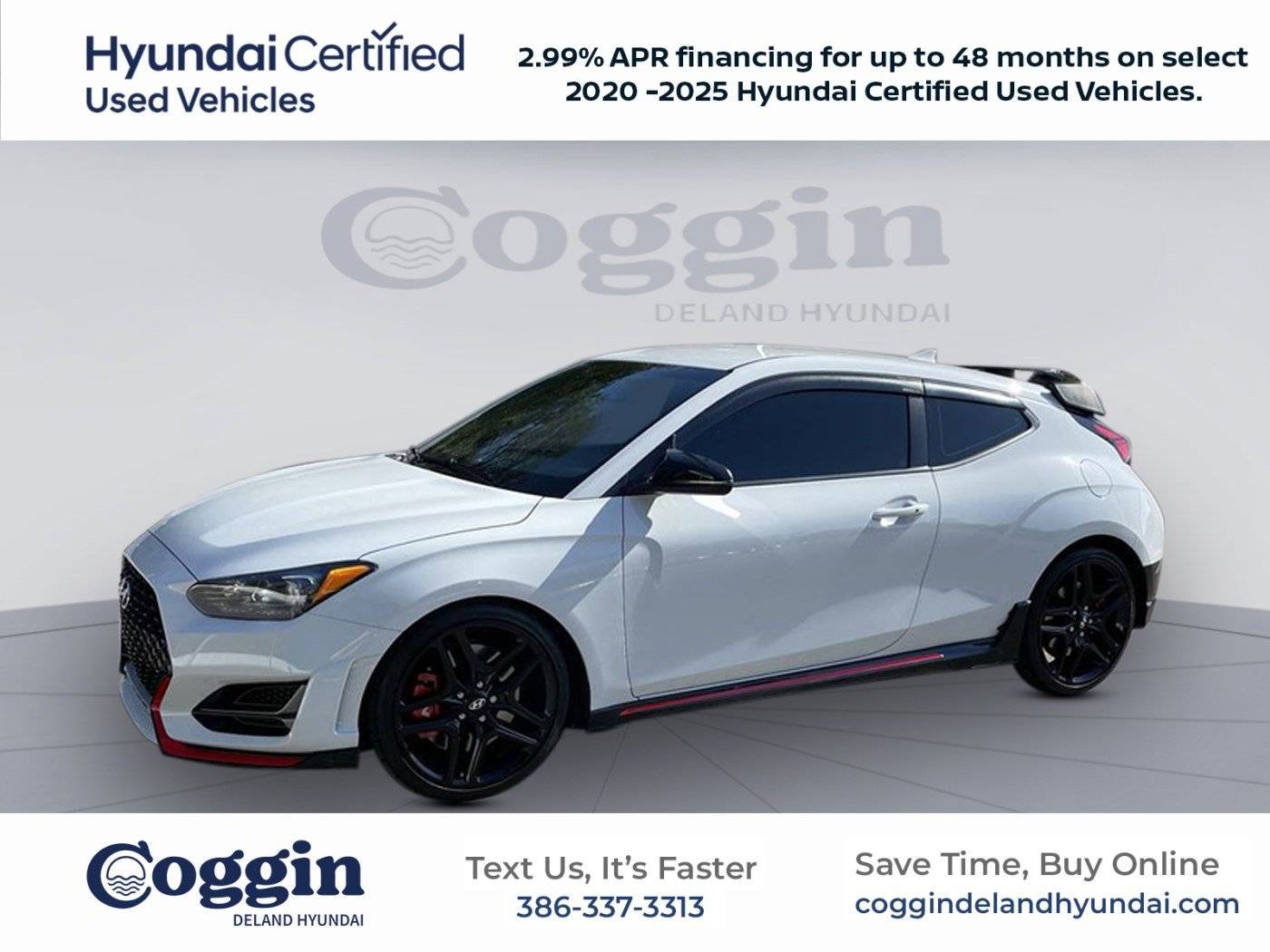 2020 Hyundai Veloster N — Hatchback — 41,217 mi — Deland, FL