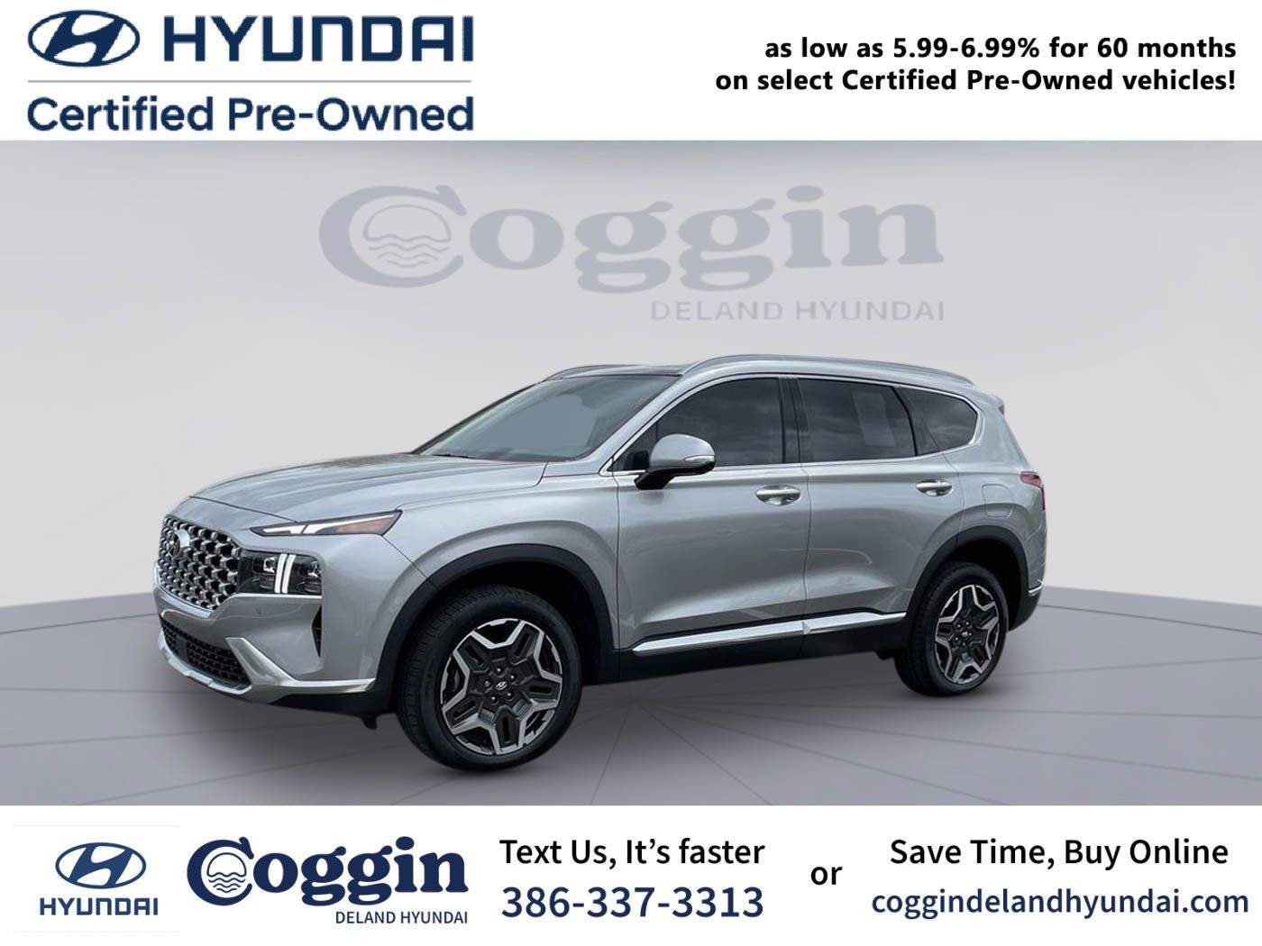 2023 Hyundai Santa Fe Hybrid Limited — SUV — 13,844 mi — Deland, FL