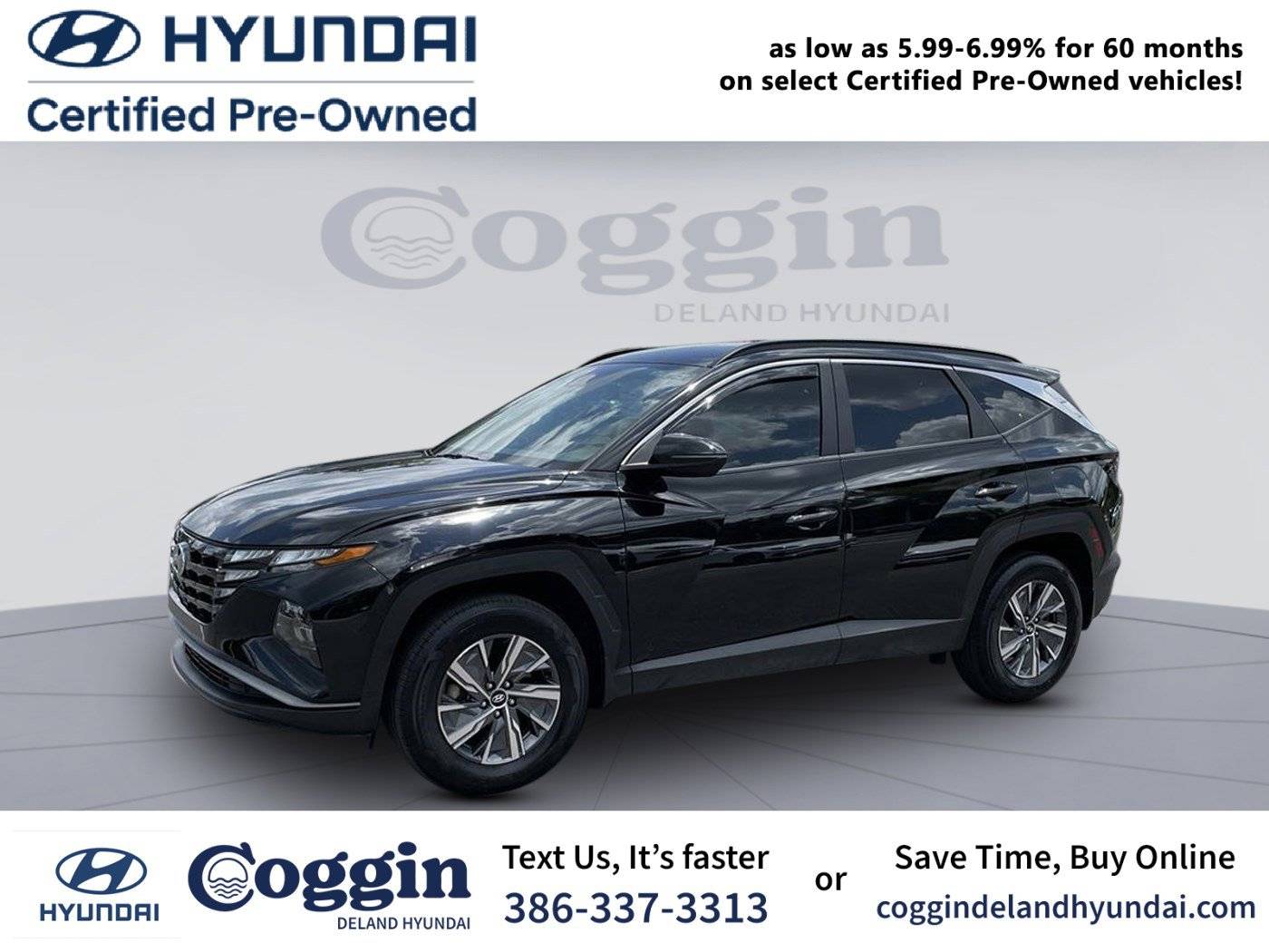 2023 Hyundai Tucson Hybrid Blue — SUV — 22,057 mi — Deland, FL