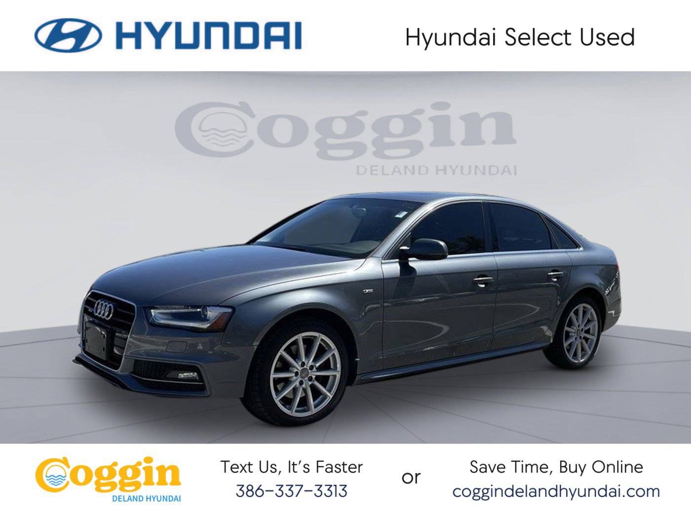 2015 Audi A4 Premium Plus — Sedan — 99,457 mi — Deland, FL