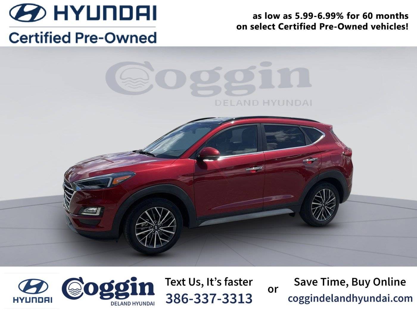 2021 Hyundai Tucson Ultimate — SUV — 25,380 mi — Deland, FL
