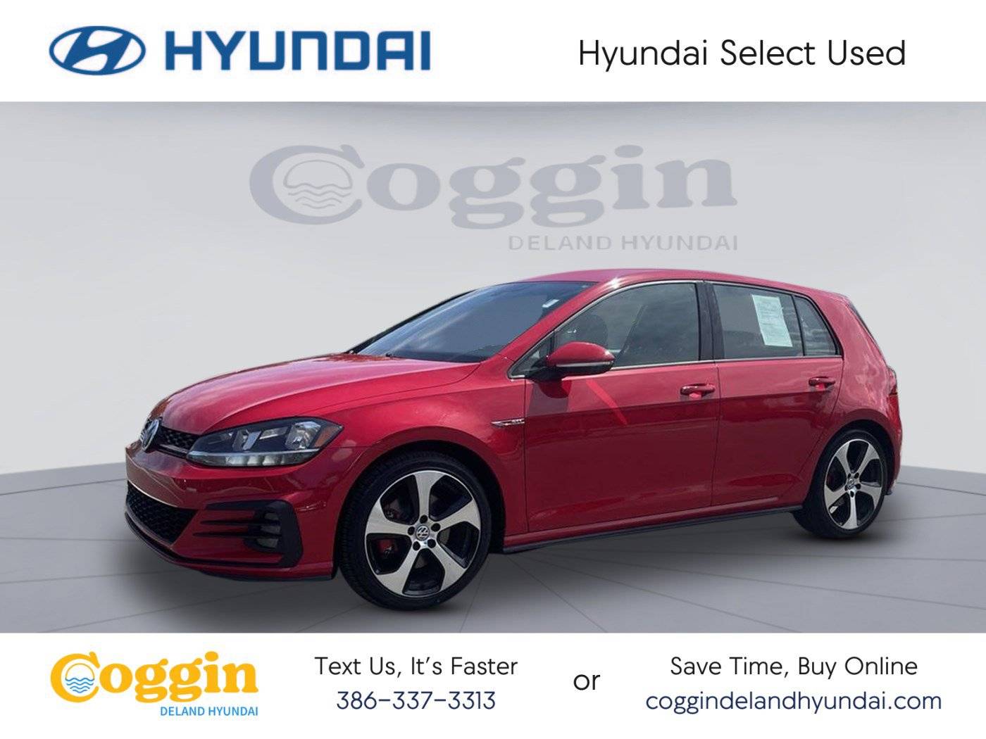 2018 Volkswagen Golf GTI S — Hatchback — 53,189 mi — Deland, FL
