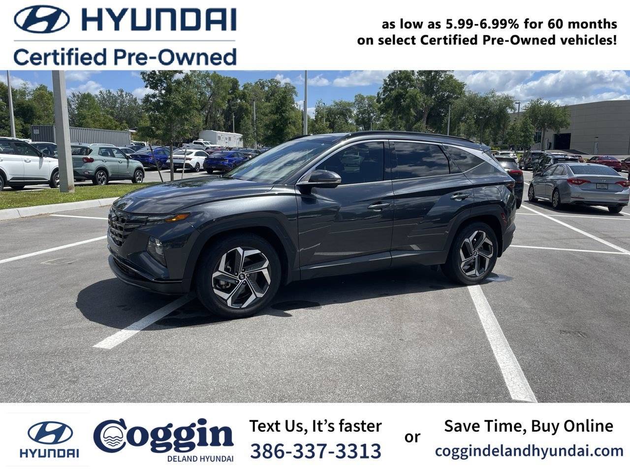2022 Hyundai Tucson Limited — SUV — 14,338 mi — Deland, FL