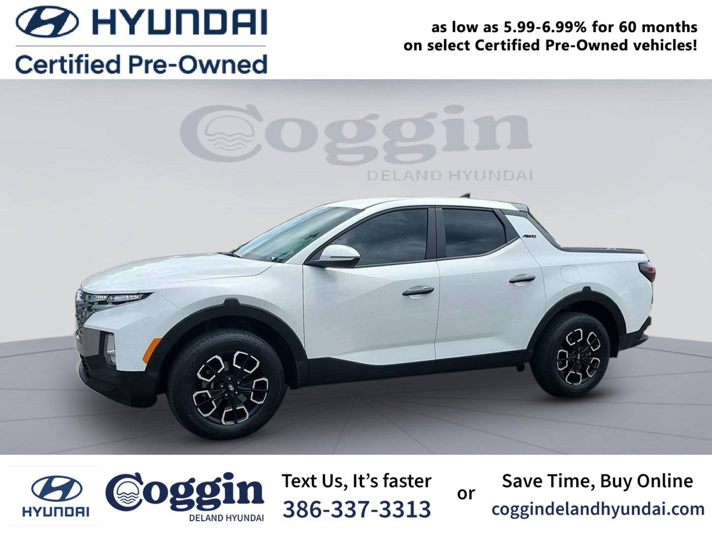 2023 Hyundai Santa Cruz SEL — Pickup Truck — 25,062 mi — Deland, FL