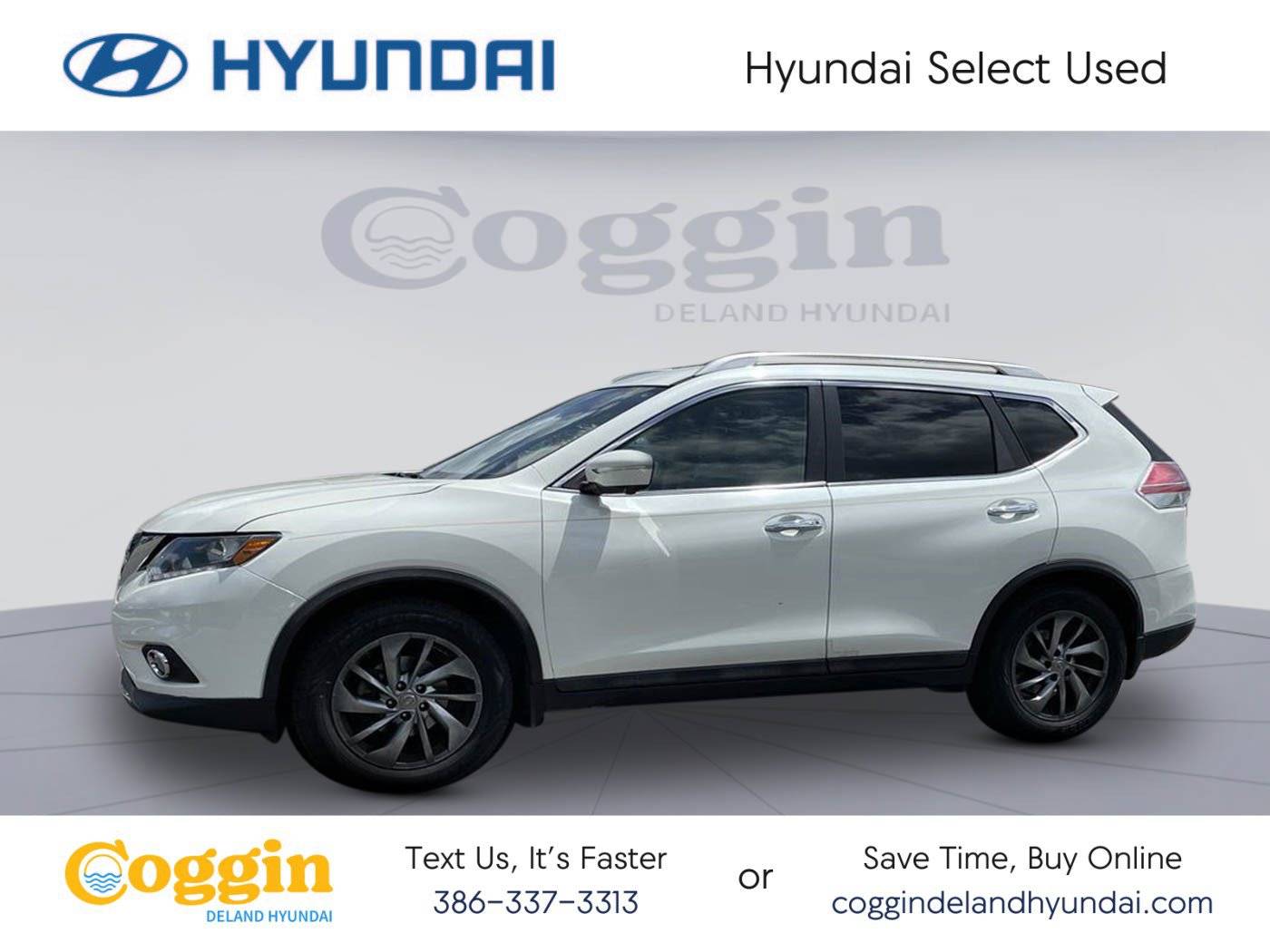 2015 Nissan Rogue SL — SUV — 49,572 mi — Deland, FL