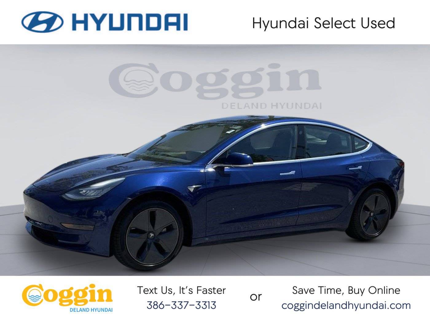2020 Tesla Model 3 Standard Range Plus — Sedan — 63,594 mi — Deland, FL