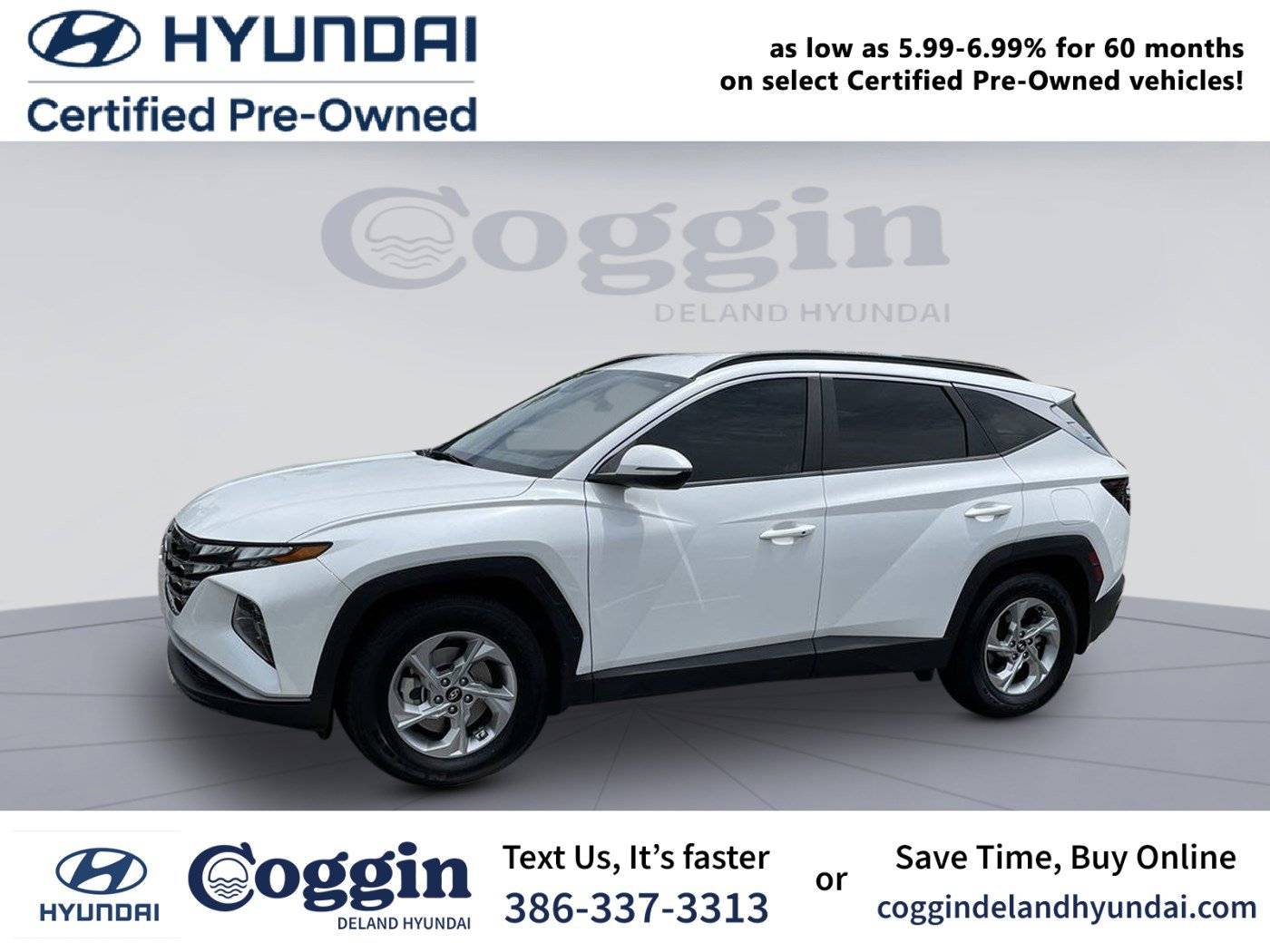 2022 Hyundai Tucson SEL — SUV — 54,432 mi — Deland, FL