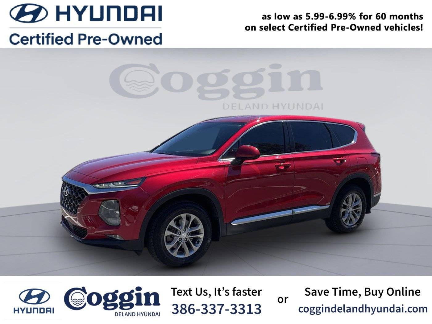 2020 Hyundai Santa Fe SEL — SUV — 54,167 mi — Deland, FL
